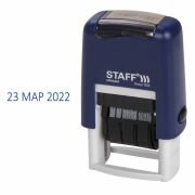 Датер-мини STAFF, месяц буквами, оттиск 22х4 мм, «Printer 7810», 237432