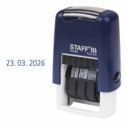 Датер-мини STAFF, месяц цифрами, оттиск 22х4 мм, «Printer 7810 BANK», 237433