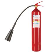 Огнетушитель углекислотный ОУ-5, ВСЕ (жидкие, газообразные, электрические), закачной, в индивидуальном коробе, РИФ