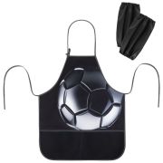 Фартук с нарукавниками для уроков труда BRAUBERG KIDS, 2 кармана, регулировка по росту, 46x54 см, «Score ball», 273759