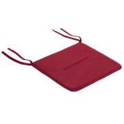 Подушка на стул плоская «РОГОЖКА» 37x37 см, полиэстер, бордовая, PRIMILA (ПРИМИЛА) STANDARD, 700510