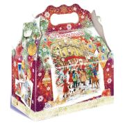 Подарок новогодний «ЛАРЕЦ БОРДОВЫЙ», НАБОР конфет 1000 г, картонная коробка, МОСУПАК