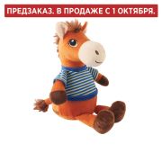 Подарок новогодний СМЕЛЬЧАК РОБЕРТ «Мягкая игрушка-символ 2026 года», НАБОР конфет 600 г, WELDAY (ВЭЛДЭЙ)