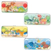 Водная игра ДИНОЗАВРИКИ, 15х7 см, колечки, ассорти, 4 вида, JOLLY JOT (ДЖОЛЛИ ДЖОТ), 665998
