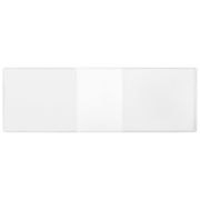 Обложка для зачетной книжки, 105х315 мм, ПВХ, прозрачная, ДПС, 1224.К