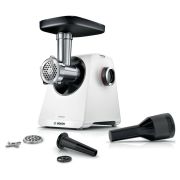 Мясорубка BOSCH MFWS420W, мощность 1900Вт, производ.2,5 кг/мин, металл. шнек, реверс,