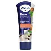 Крем для рук ночной 75 мл, AURA Pure Cotton «Хлопок и аргана», 12793