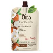 Мыло-крем 450 мл, OLEA Eco Botanic «Жасмин и карите», дой-пак, 12501