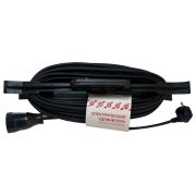 Удлинитель на рамке РС16, 1 розетка без заземления, КГ 2x1,5 мм2, 20 м, 16 А, медь, морозостойкий, 153