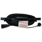 Удлинитель на рамке РС16, 1 розетка без заземления, КГ 2x1,5мм2, 10 м, 16 А, медь, морозостойкий, 151