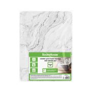 Коврик для сушки посуды NANO 30х40 см, МРАМОР БЕЛЫЙ влаговпитывающий, нескользящий, BOOMHOUSE (БумХаус), 701161