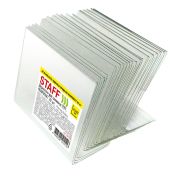 Держатели для ценников 80х60 мм, КОМПЛЕКТ 20 шт., ПЭТ, STAFF, 291388