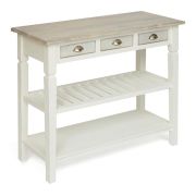 Консоль Secret De Maison RIVIERA ( mod.2274 ) дерево манго, 100х45х85 см, Antique white/white wash