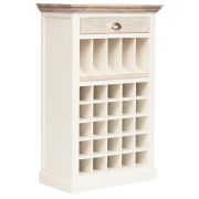 Шкаф винный Secret De Maison RIVIERA ( mod.257750) дерево манго, 73х40х115см, Antique white/white wash