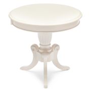 Стол MEEN ( MO-ET ) дерево гевея/мдф, 59х59х55см, ivory white (слоновая кость 2-5)