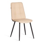 Стул обеденный Asti TREND, экокожа, бежевая, 47х54х86 см