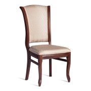 Стул Versal/Версаль мягкое сидение бук, 51х48х106см, темный орех (тобако), жаккард коричневый