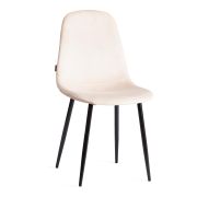 Стул Breeze/Бриз (мод. JSC-58) велюр/металл, 44х53х86см, бежевый HLR2/черный