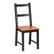 Стул Соната / Sonata chair массив сосны, 41х50х95 см, антик/чёрный