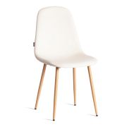 Стул Breeze/Бриз (мод. JSC-58) велюр/металл, 44х53х86см, светло-бежевый HLR1/натуральный