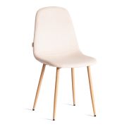 Стул Breeze/Бриз (мод. JSC-58) велюр/металл, 44х53х86см, кремовый HLR5/натуральный