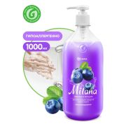 Мыло-крем жидкое 1 л GRASS MILANA «Черника в йогурте», дозатор, 126301