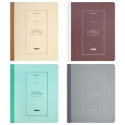 Тетрадь А5 96 л. BRAUBERG, на сшивке с корешком, клетка, обложка картон, «Classic», 405291