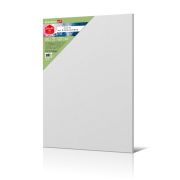 Холст на подрамнике BRAUBERG ART BASIC, 30х40 см, 280 г/м2, хлопок, мелкое зерно, грунт, 192666
