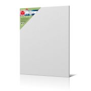 Холст на подрамнике BRAUBERG ART BASIC, 40х50 см, 280 г/м2, хлопок, мелкое зерно, грунт, 192667