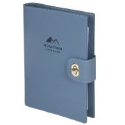 Ежедневник-органайзер недатированный B5 167х240 мм, BRAUBERG «Nova», под кожу, 160 л., голубой, 116201