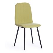 Стул ARC / 2 шт. в упаковке ткань/металл, 46 х 52 х 88 см, фисташковый 64/черный