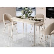 DaVita Обеденный стол Орфей 55 (01) Стоун Крем-Бежевый