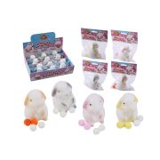 Игрушка-антистресс «ЗАИНЬКА», 8 см, ассорти 4 цвета, дисплей, JOLLY JOT (ДЖОЛЛИ ДЖОТ), 665800