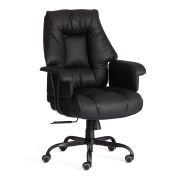 Кресло BROOKLYN кожзам, черный