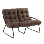 Диван Ergo/Эрго рогожка, коричневый, 3М7-147