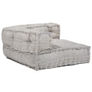 Модуль мягкий угловой Secret De Maison SICILIA (mod. 10088) cotton Kilim, 80х80х43см, серый