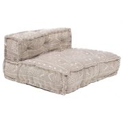 Модуль мягкий со спинкой Secret De Maison SILESIA (mod. 10098) cotton Kilim, 80х80х43см, бежевый