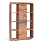 Книжный шкаф Secret De Maison ROSEWOOD ( mod. GK9808-192 ) палисандр, 120*40*192 см, Natural tinted (натуральный тонированный)