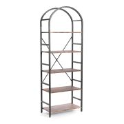 Стеллаж WS-03 60x30x166 см, burnt