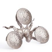 Монетница Secret De Maison OCTOPUS3 ( mod. 9613 ) алюминиевый сплав, 35x26,5x9 см, никель/nickel