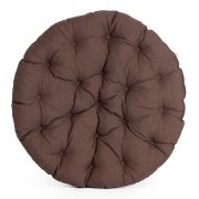 23/01 Матрац для кресла «Папасан» ткань, коричневый, 3М7-147, 125х125х15 см