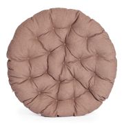23/01 Матрац для кресла «Папасан» экошерсть, коричневый, 1811-5
