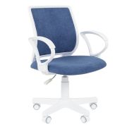 CHAIRMAN KIDS 112 белый велюр В/М