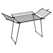 Сушилка напольная для белья раскладная, 5 зон сушки, 25 метров, LAIMA HOME MEGA BLACK, 700471