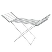 Сушилка для белья напольная, электрическая, раскладная, алюминиевая, три зоны сушки, нагрев 60 °С, LAIMA HOME, 700978