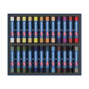 Пастель сухая художественная BRAUBERG ART «Летние ночи», 24 цвета, круглое сечение, 182090