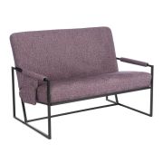 Диван Charli LUX/Чарли Люкс велюр/букле, VT shape wood rose