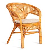 Кресло «PELANGI» 02/15 B /с подушкой/ Мед