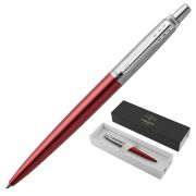 Ручка шариковая PARKER «Jotter Core Kensington Red CT», корпус красный, детали хром, синяя, 1953187