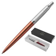 Ручка шариковая PARKER «Jotter Core Chelsea Orange CT», корпус оранжевый, детали хром, синяя, 1953189